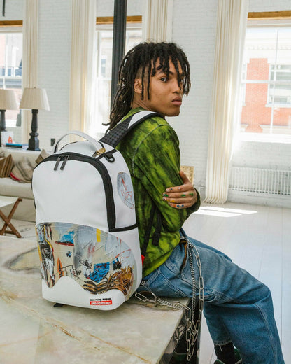 Sprayground - OFFICIAL BASQUIAT ACQUE PERICOLOSE 1981 BACKPACK (DLXV)
