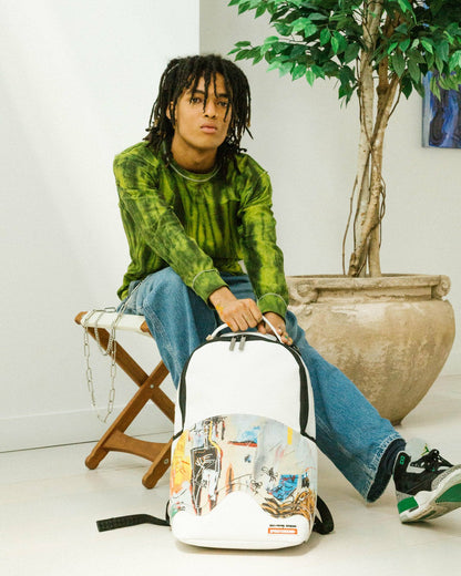 Sprayground - OFFICIAL BASQUIAT ACQUE PERICOLOSE 1981 BACKPACK (DLXV)