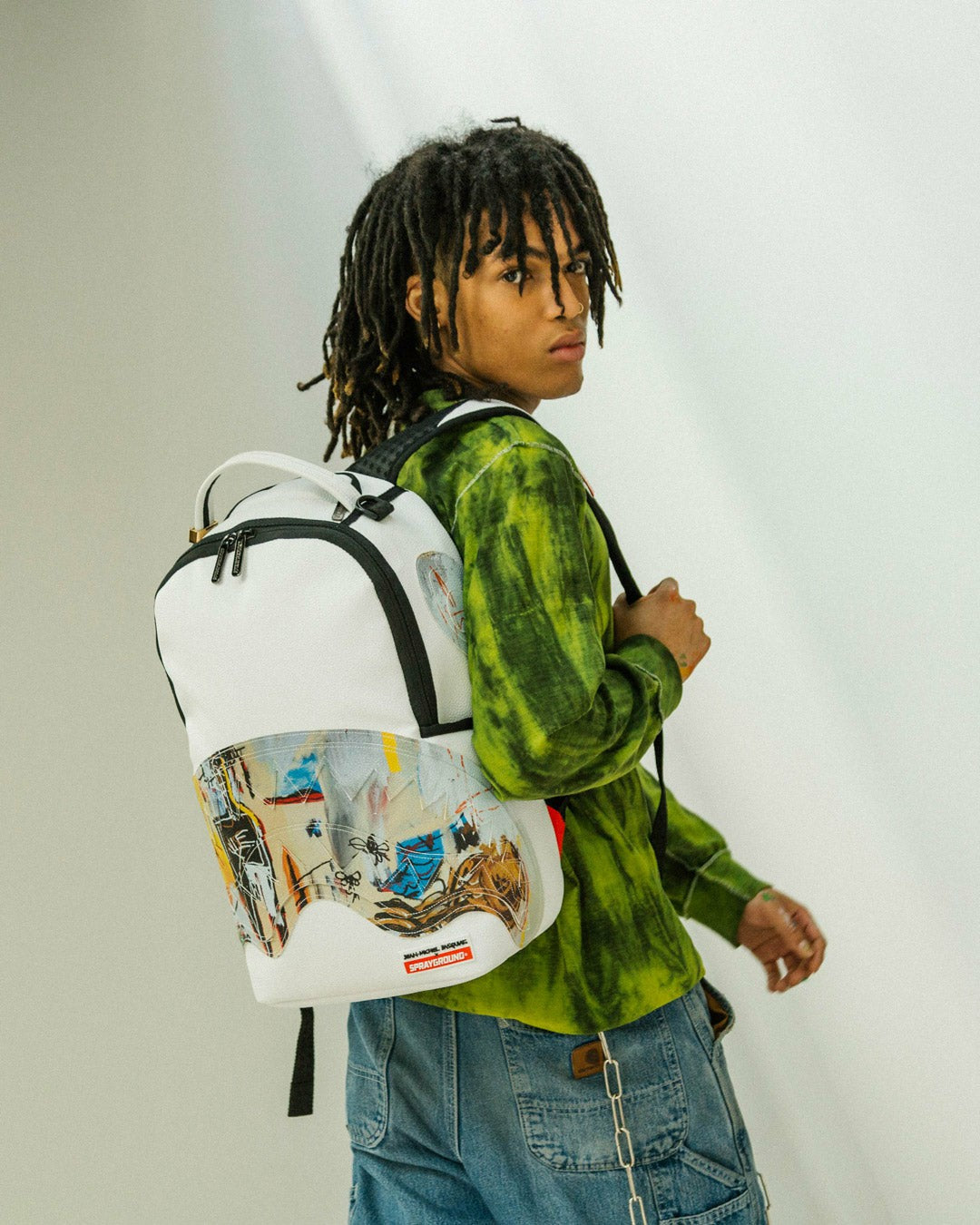 Sprayground - OFFICIAL BASQUIAT ACQUE PERICOLOSE 1981 BACKPACK (DLXV)