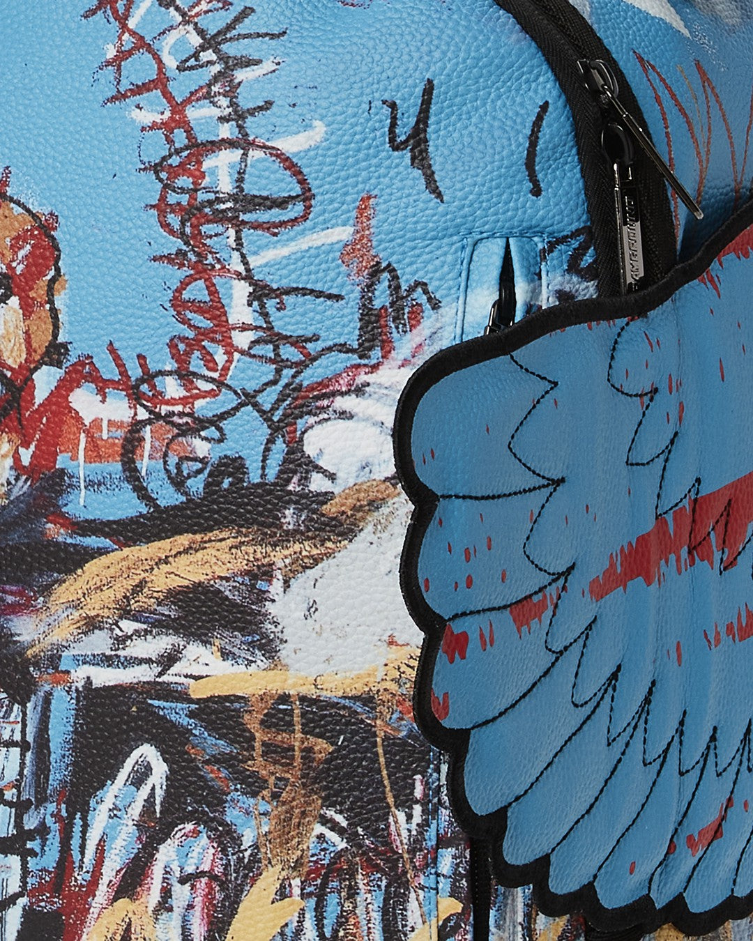 Sprayground - OFFICIAL BASQUIAT UNTITLED (FALLEN ANGEL) 1981 WING BACKPACK (DLXV)