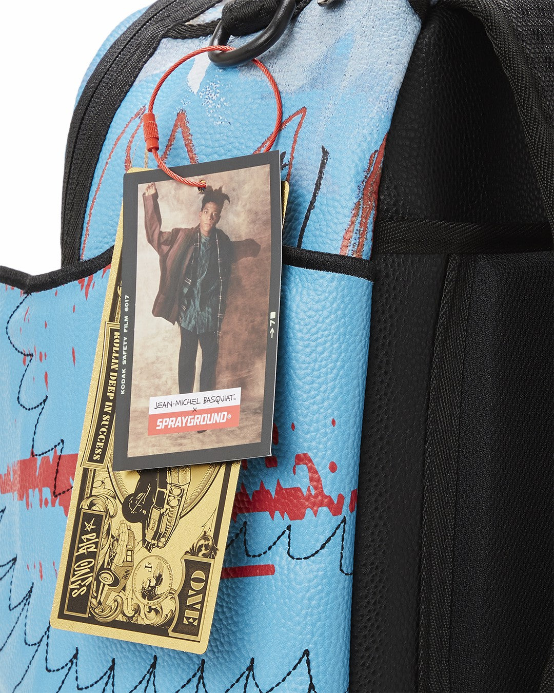Sprayground - OFFICIAL BASQUIAT UNTITLED (FALLEN ANGEL) 1981 WING BACKPACK (DLXV)