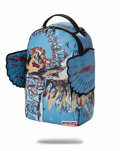 Sprayground - OFFICIAL BASQUIAT UNTITLED (FALLEN ANGEL) 1981 WING BACKPACK (DLXV)