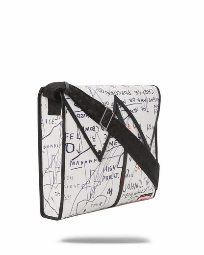 Sprayground - OFFICIAL BASQUIAT UNTITLED (CHEESE POPCORN) 1983 SLING MESSENGER
