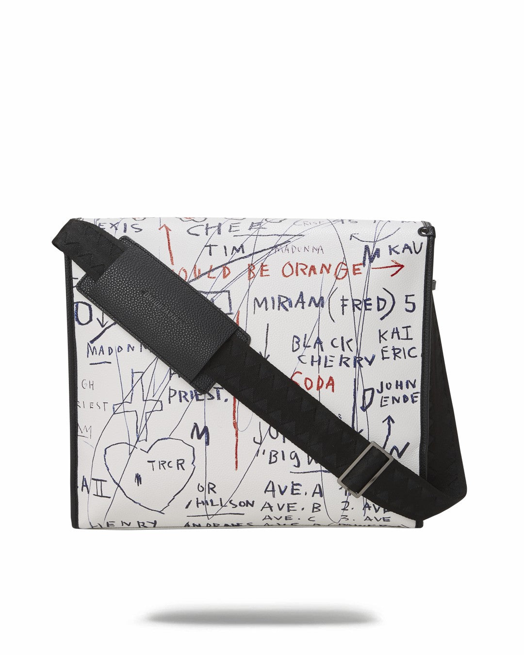 Sprayground - OFFICIAL BASQUIAT UNTITLED (CHEESE POPCORN) 1983 SLING MESSENGER