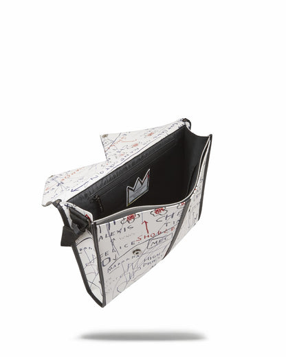 Sprayground - OFFICIAL BASQUIAT UNTITLED (CHEESE POPCORN) 1983 SLING MESSENGER