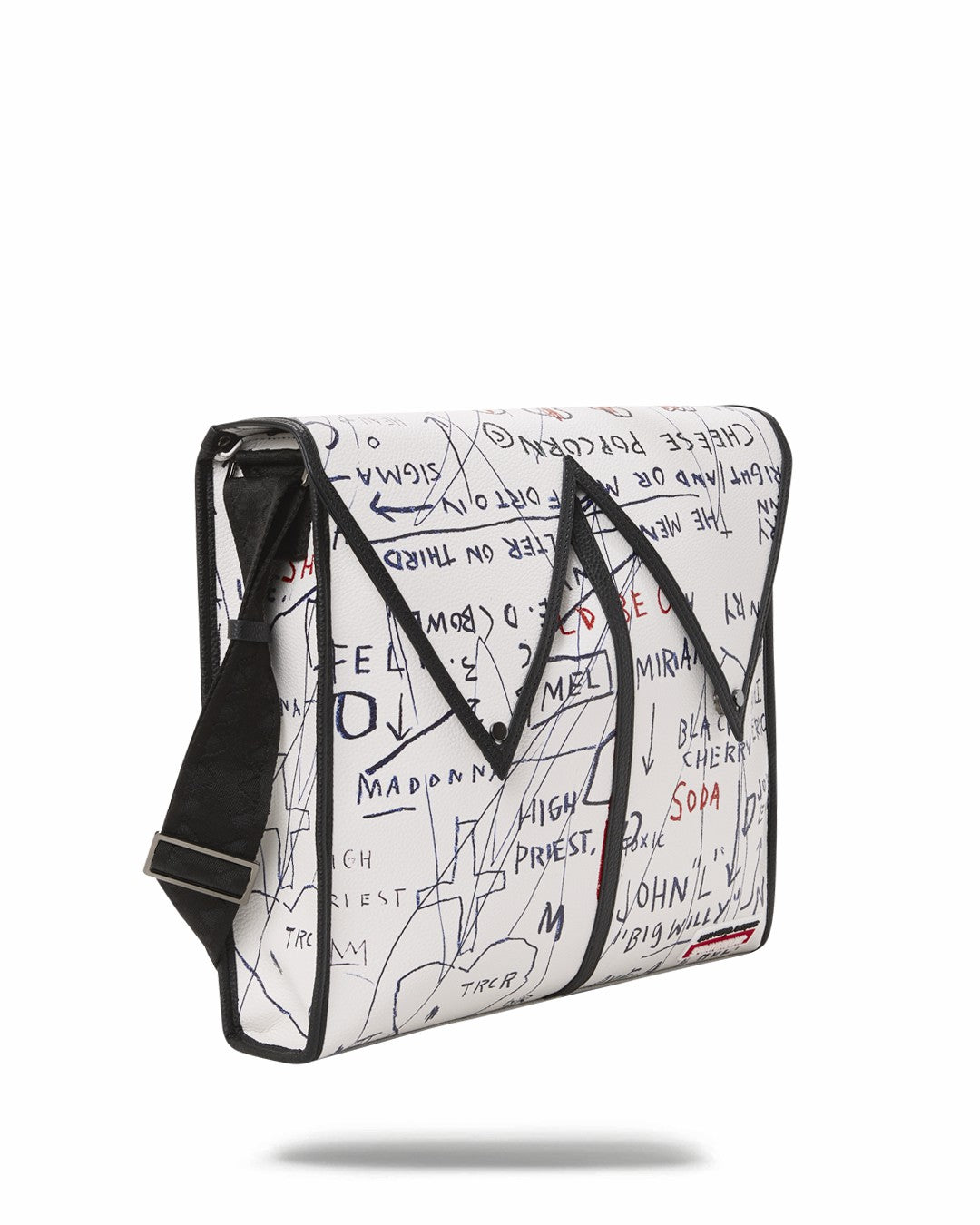 Sprayground - OFFICIAL BASQUIAT UNTITLED (CHEESE POPCORN) 1983 SLING MESSENGER