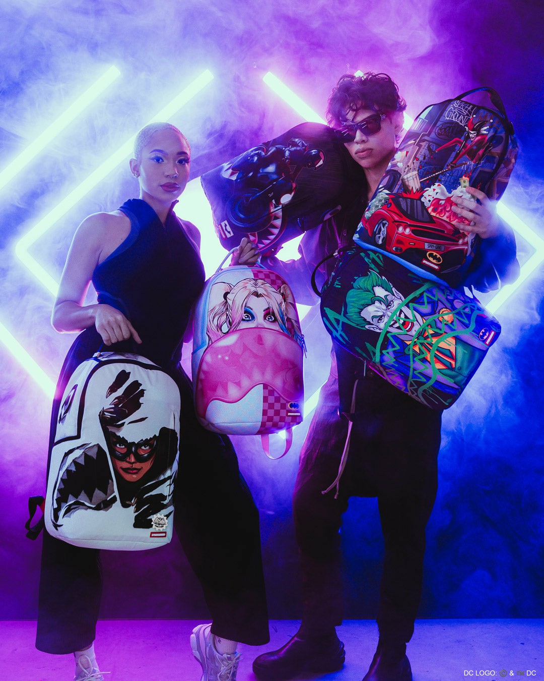 Sprayground - CAT WOMAN BIKER DLXSR BACKPACK