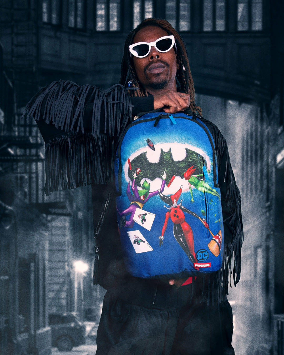 Sprayground - BATMAN ISLAND BACKPACK (DLXR)