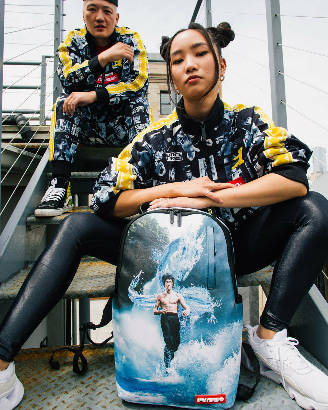 Sprayground - BRUCE LEE WATER DRAGON BACKPACK (DLXV)