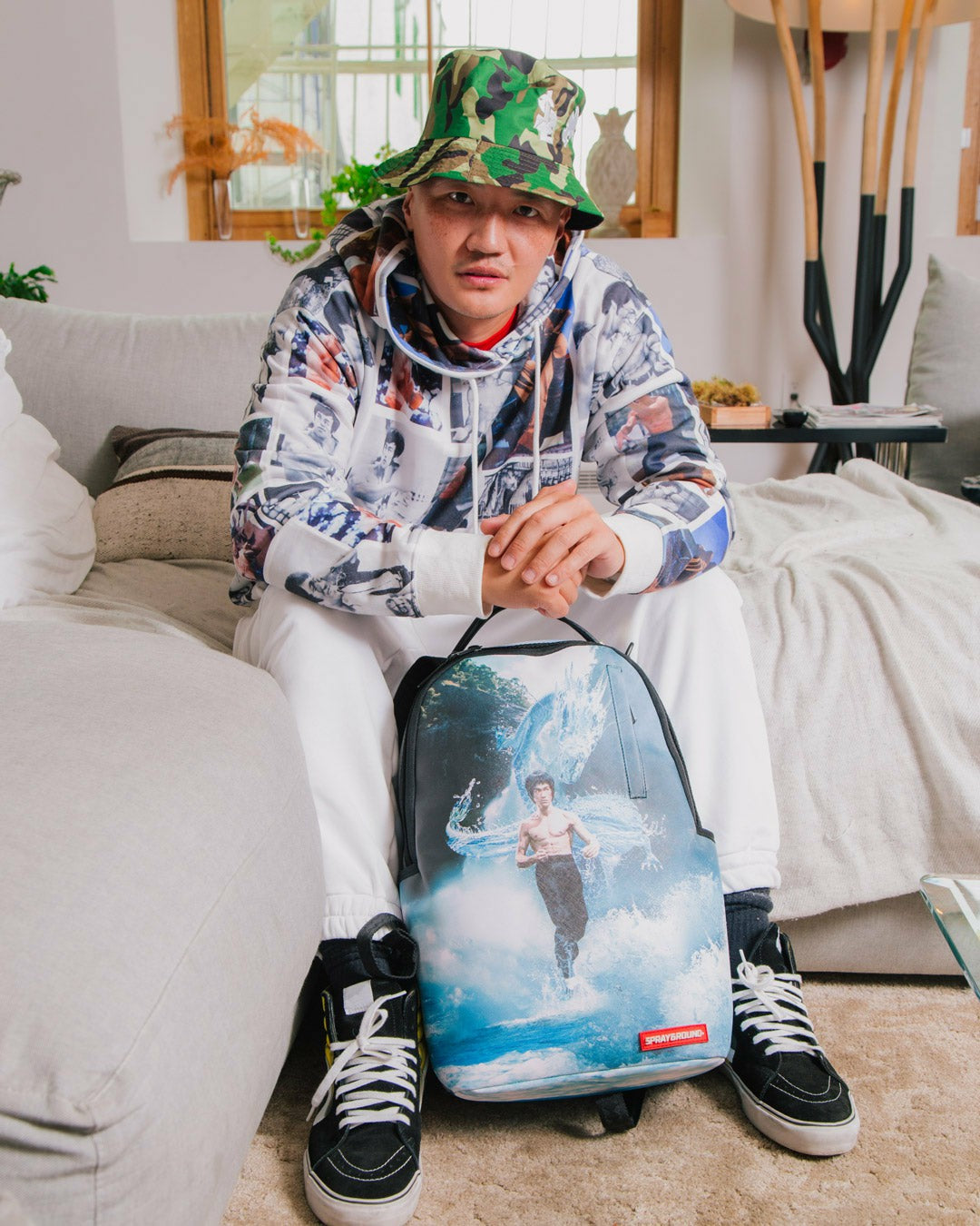 Sprayground - BRUCE LEE WATER DRAGON BACKPACK (DLXV)