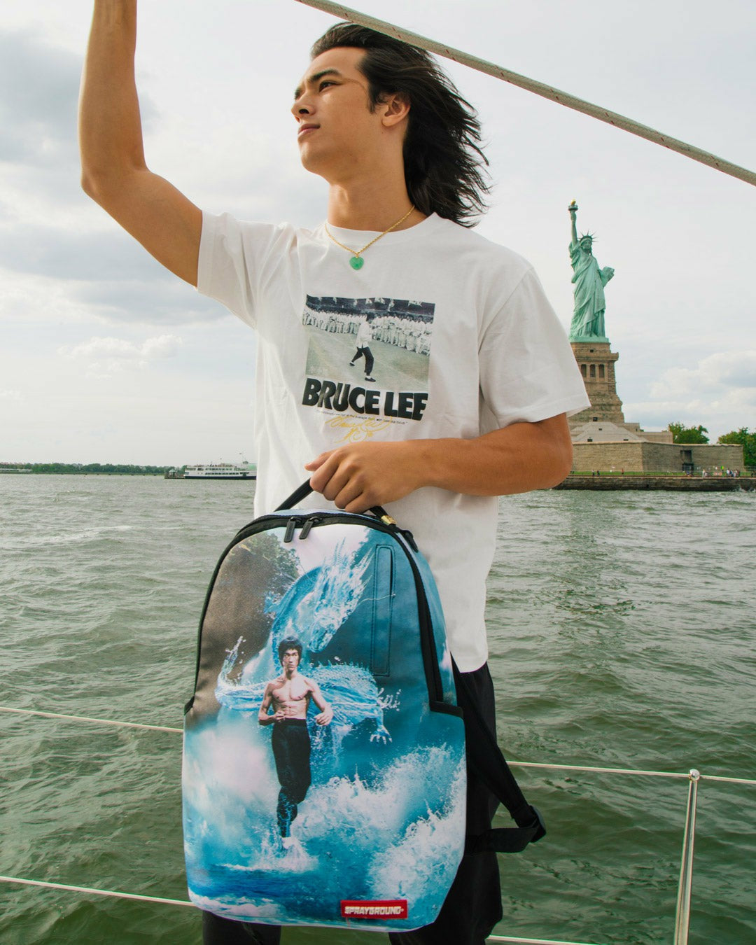 Sprayground - BRUCE LEE WATER DRAGON BACKPACK (DLXV)