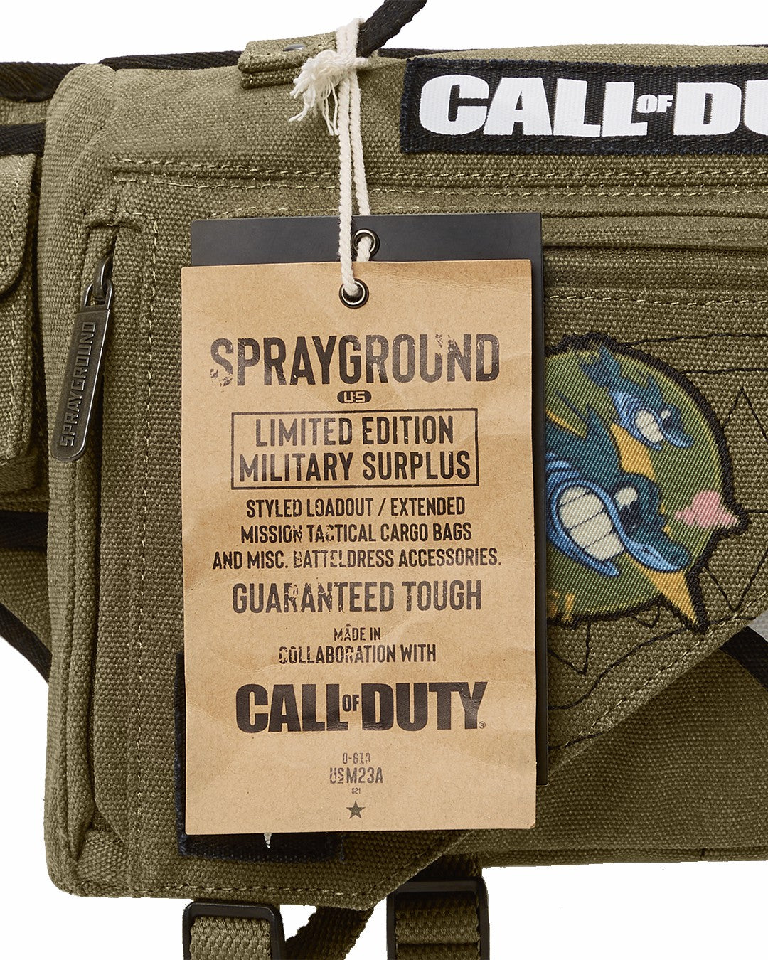 Sprayground - CALL OF DUTY NEVER BACK DOWN CROSSBODY