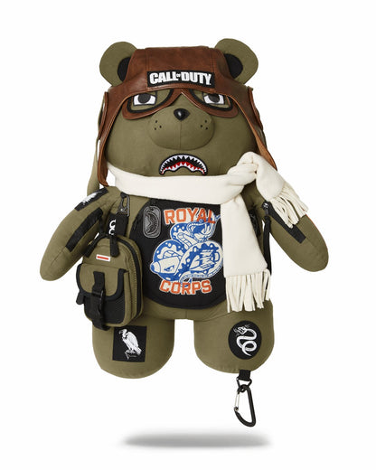 Sprayground - CALL OF DUTY AVIATOR FEARLESS MONEYBEAR TEDDYBEAR BACKPACK