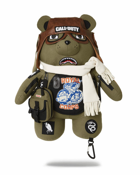 Sprayground - CALL OF DUTY AVIATOR FEARLESS MONEYBEAR TEDDYBEAR BACKPACK