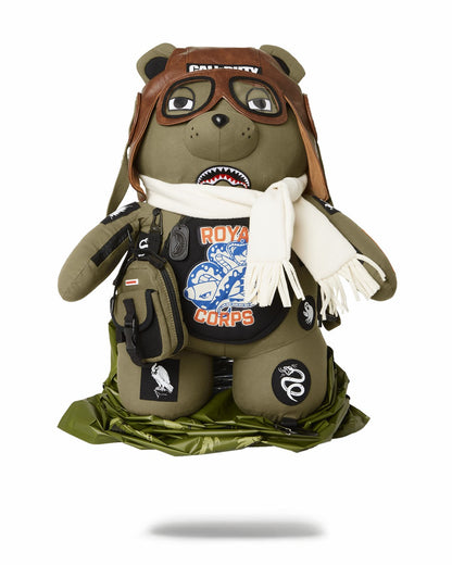 Sprayground - CALL OF DUTY AVIATOR FEARLESS MONEYBEAR TEDDYBEAR BACKPACK