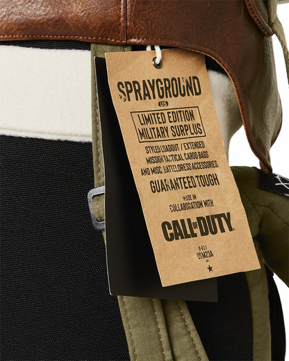 Sprayground - CALL OF DUTY AVIATOR FEARLESS MONEYBEAR TEDDYBEAR BACKPACK