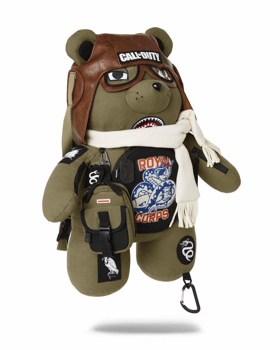 Sprayground - CALL OF DUTY AVIATOR FEARLESS MONEYBEAR TEDDYBEAR BACKPACK