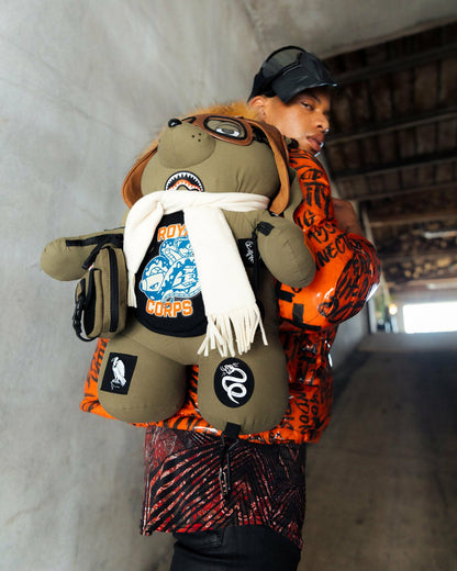 Sprayground - CALL OF DUTY AVIATOR FEARLESS MONEYBEAR TEDDYBEAR BACKPACK