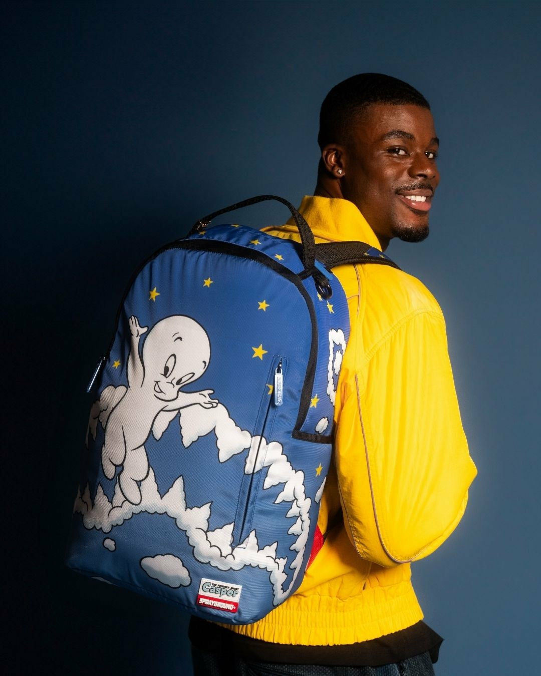 Sprayground - CASPER CLOUDS SHARK DLXSR BACKPACK