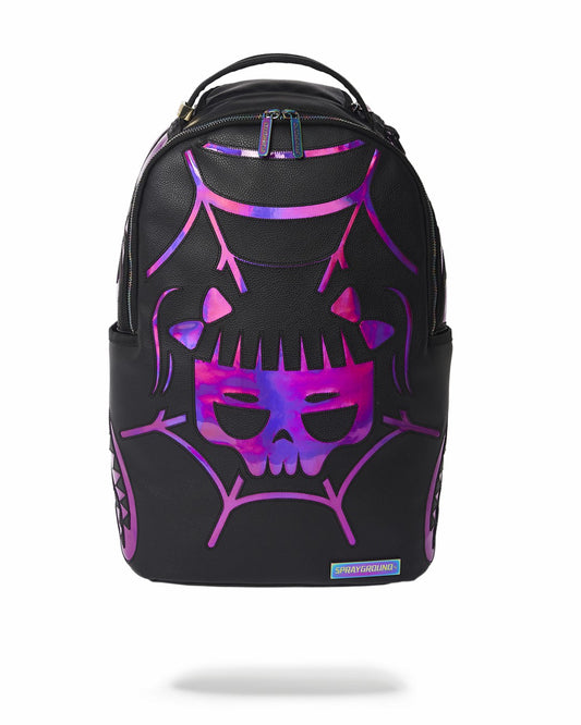 Sprayground - CAZZU IRIDESCENT CUT & SEW SPIDER SKULL SHARK BACKPACK (DLXV)