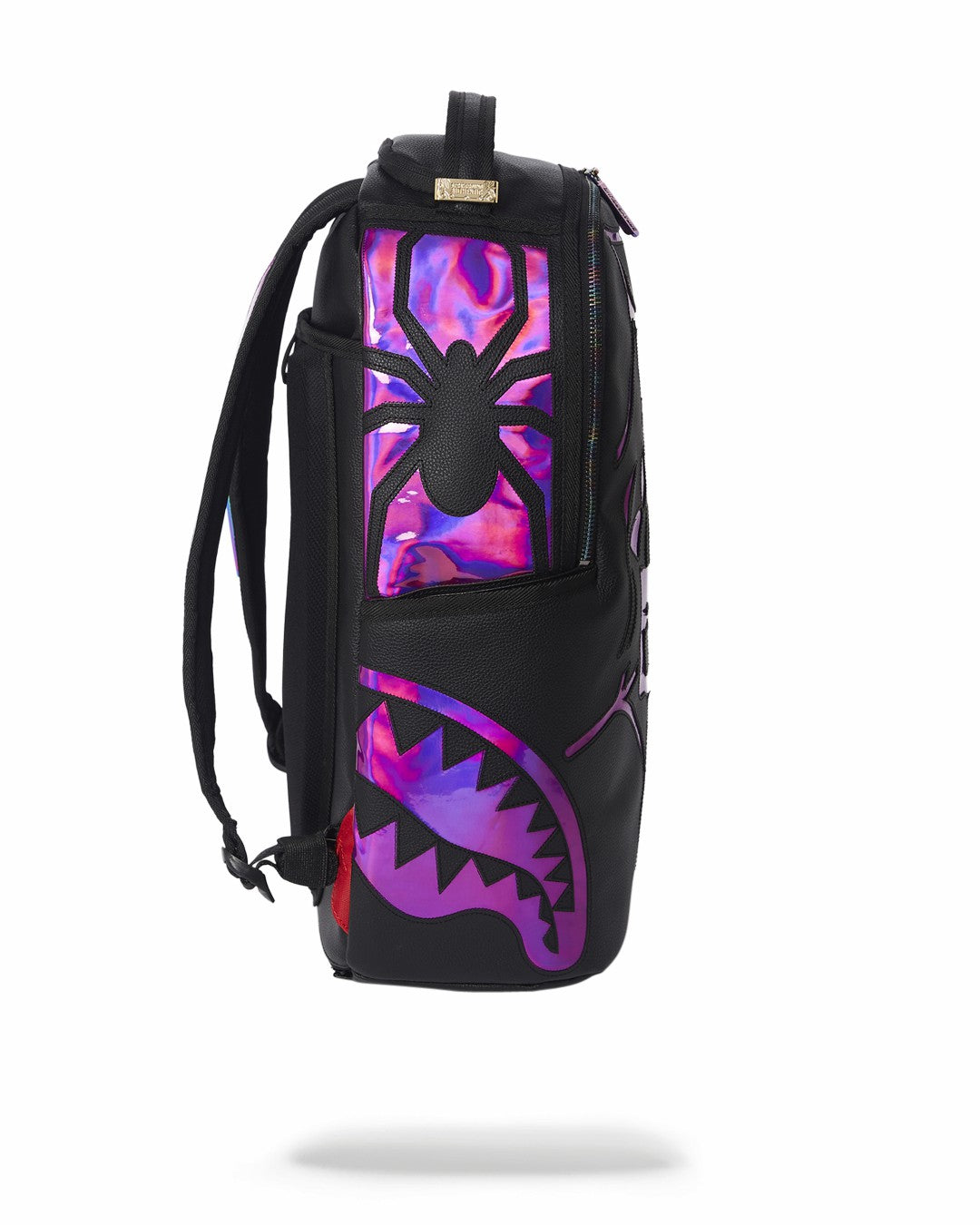 Sprayground - CAZZU IRIDESCENT CUT & SEW SPIDER SKULL SHARK BACKPACK (DLXV)