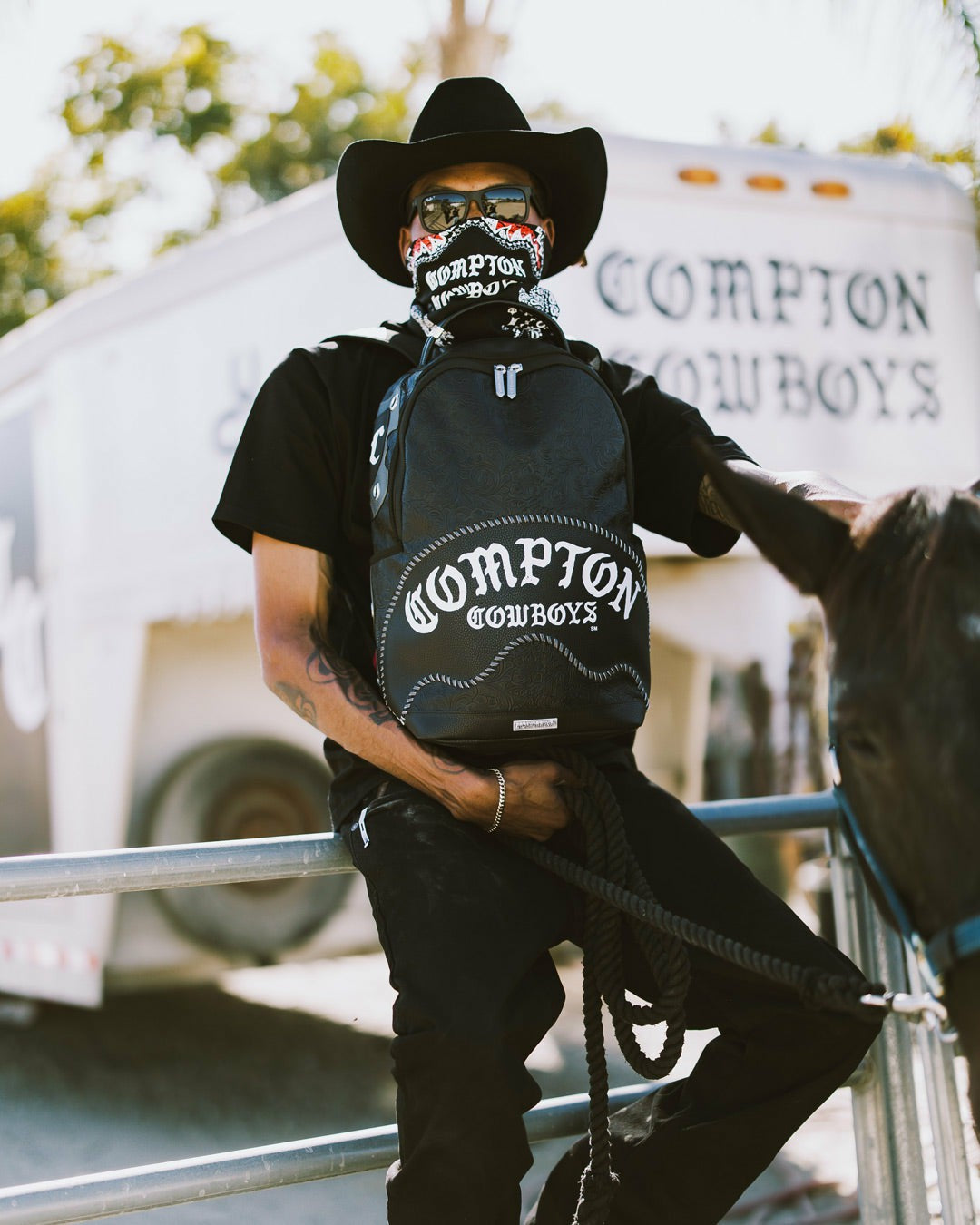 Sprayground - COMPTON COWBOYS WELCOME TO MY CITY BACKPACK