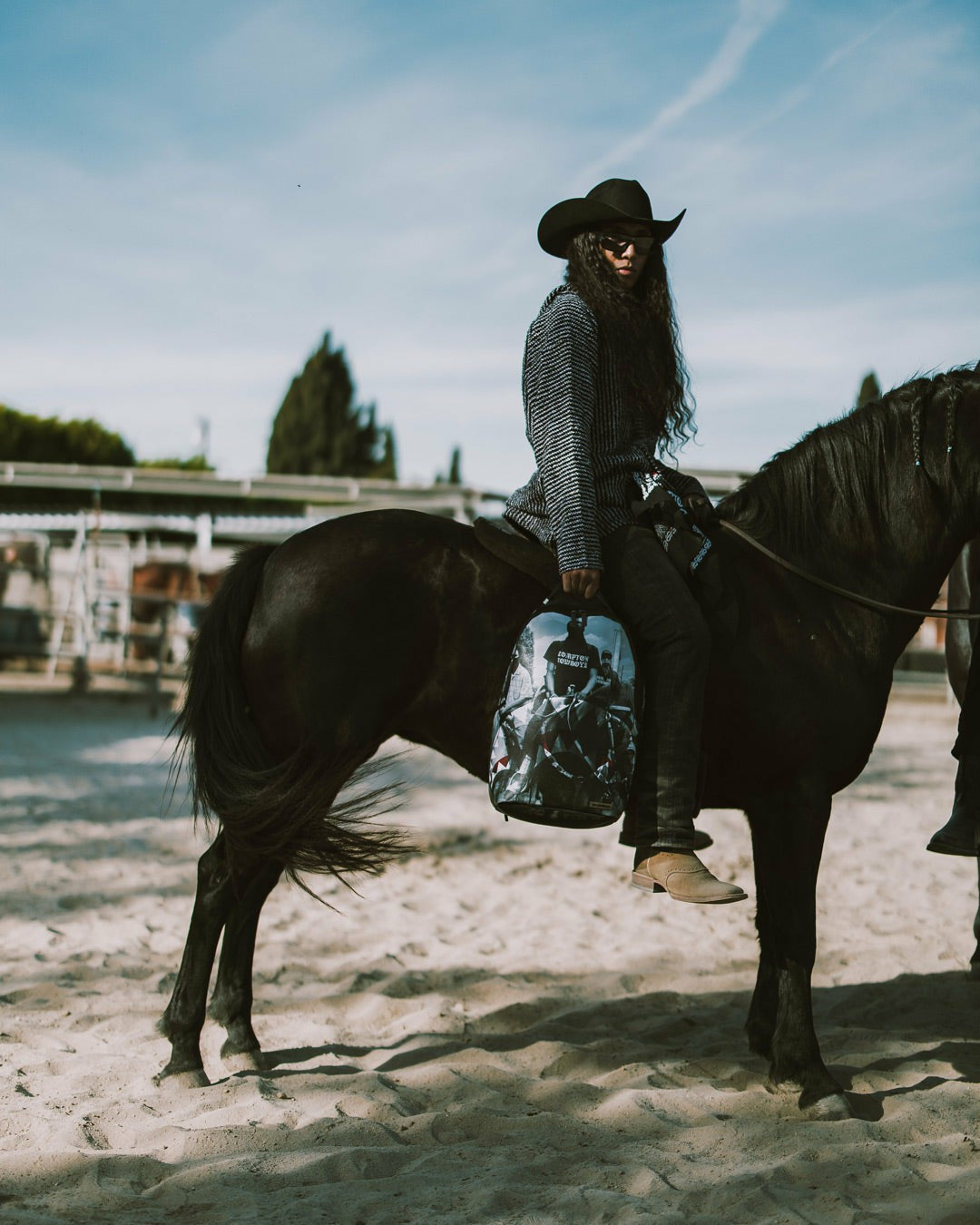 Sprayground - COMPTON COWBOYS RIDE ALONE BACKPACK