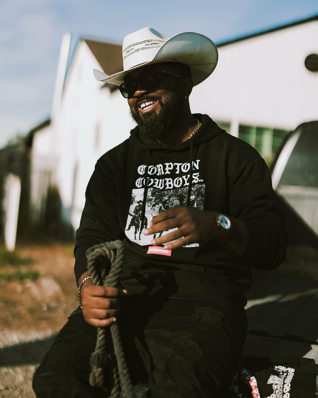 Sprayground - COMPTON COWBOYS CITY RIDERS HOODY