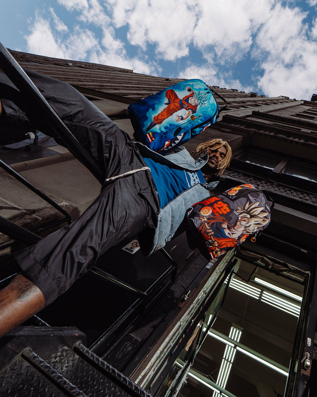 Sprayground - DRAGON BALL SUPER GOKU KAMEHAMEHA DLXSR BACKPACK
