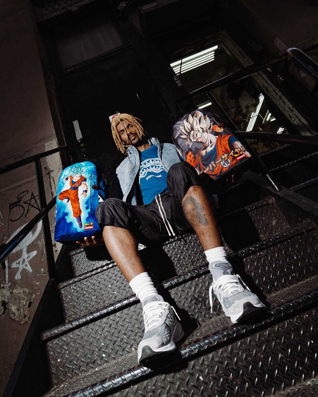 Sprayground - DRAGON BALL SUPER GOKU KAMEHAMEHA DLXSR BACKPACK