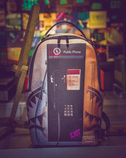 Sprayground - EXIT NYC PAYPHONE BACKPACK
