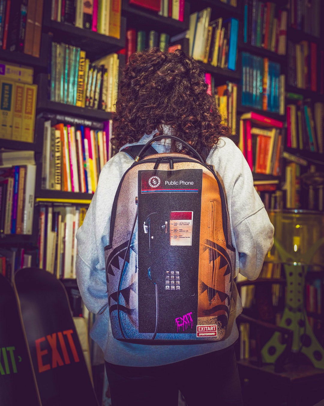 Sprayground - EXIT NYC PAYPHONE BACKPACK