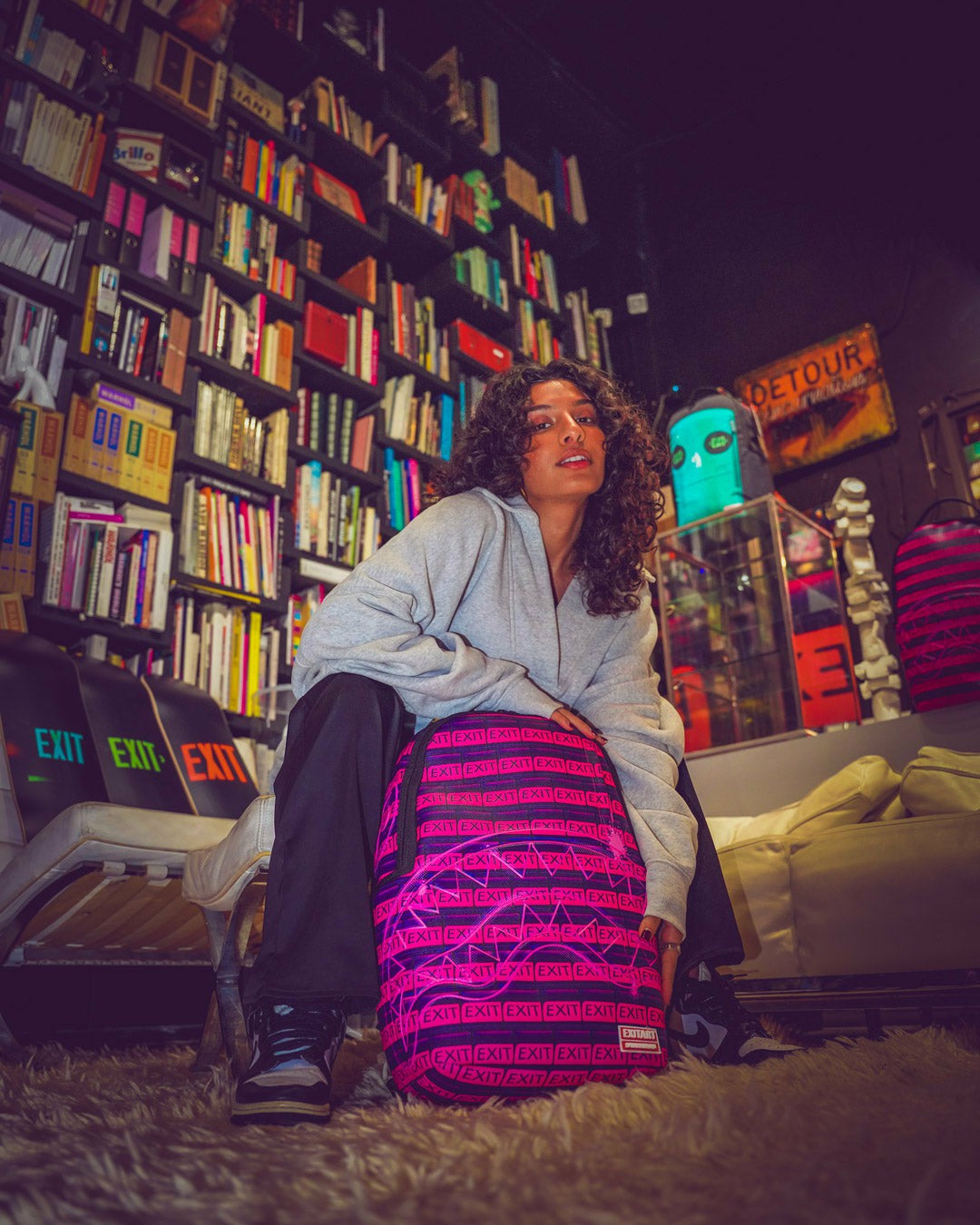 Sprayground - EXIT PINK EDITION BACKPACK