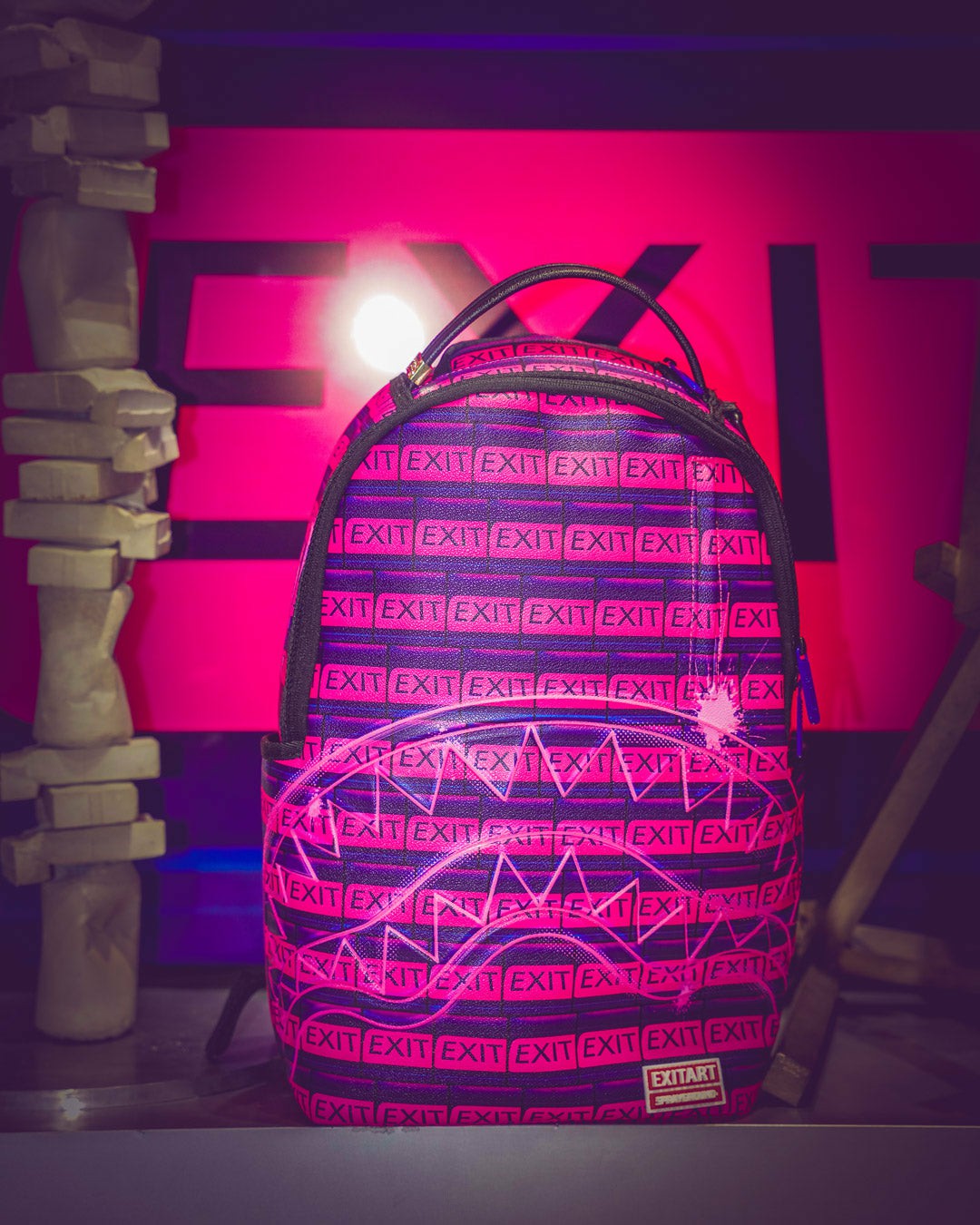 Sprayground - EXIT PINK EDITION BACKPACK