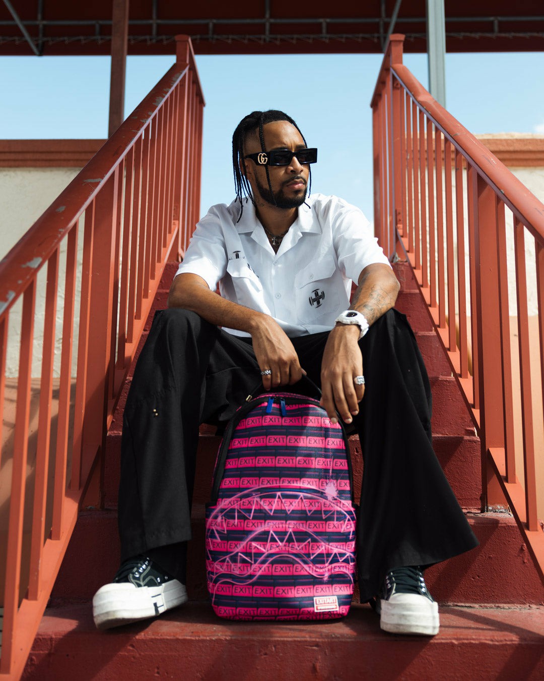 Sprayground - EXIT PINK EDITION BACKPACK