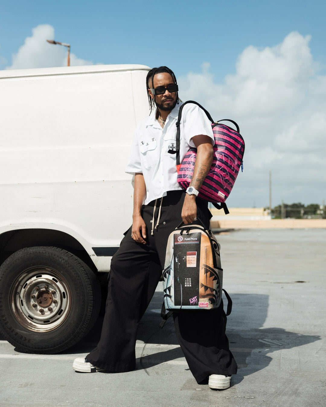 Sprayground - EXIT PINK EDITION BACKPACK