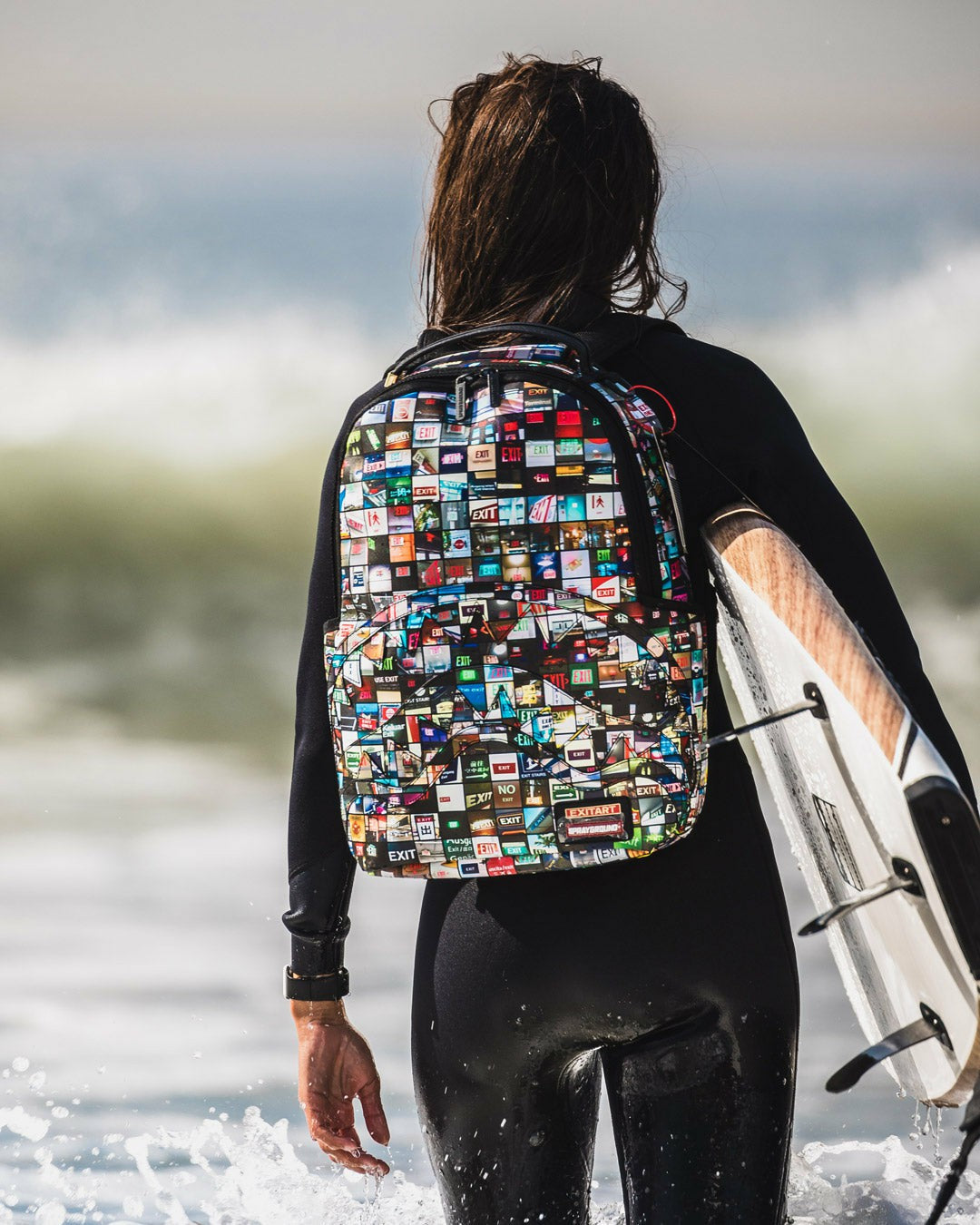Sprayground - EXIT ART COLLAB BACKPACK (DLXV)