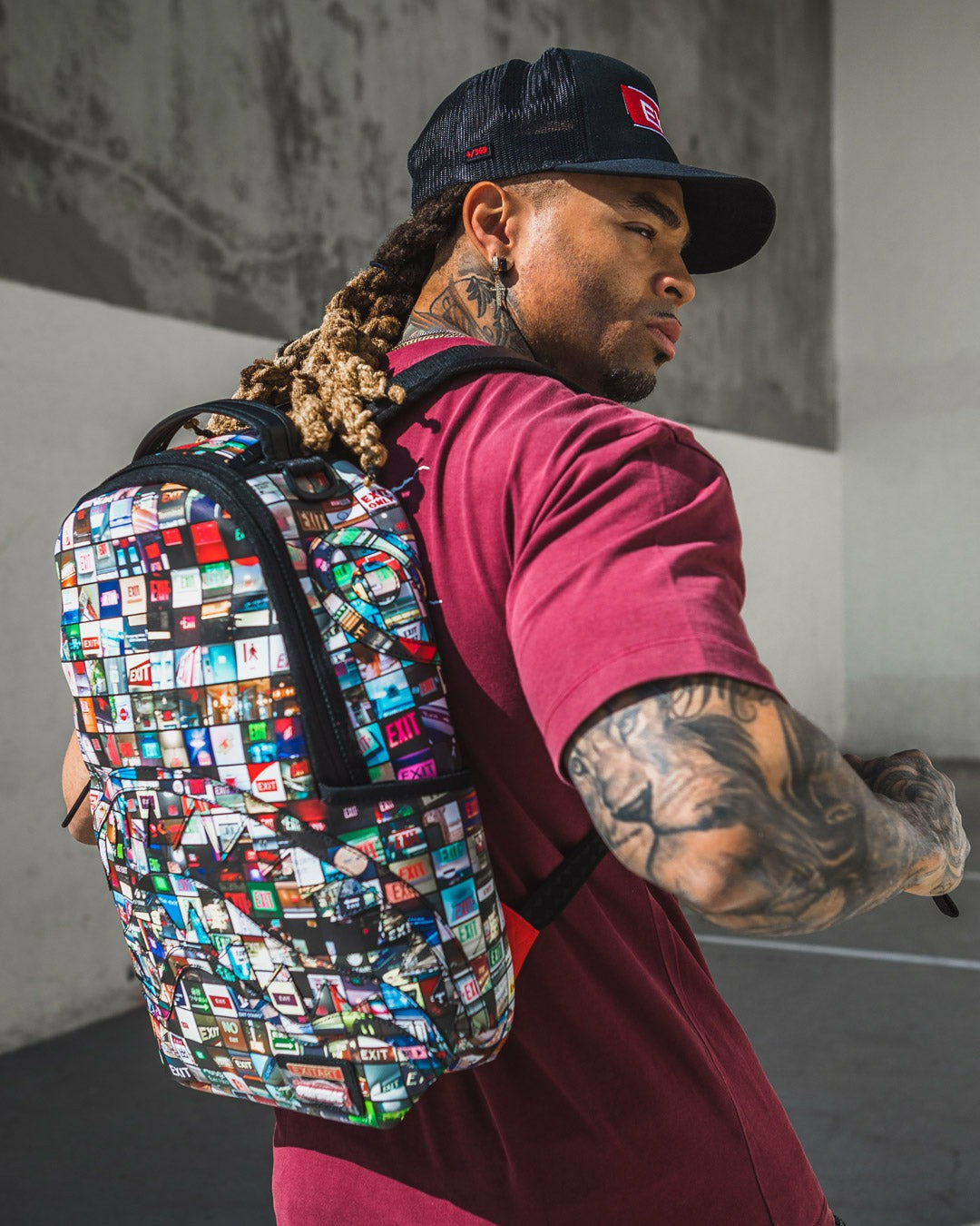 Sprayground - EXIT ART COLLAB BACKPACK (DLXV)