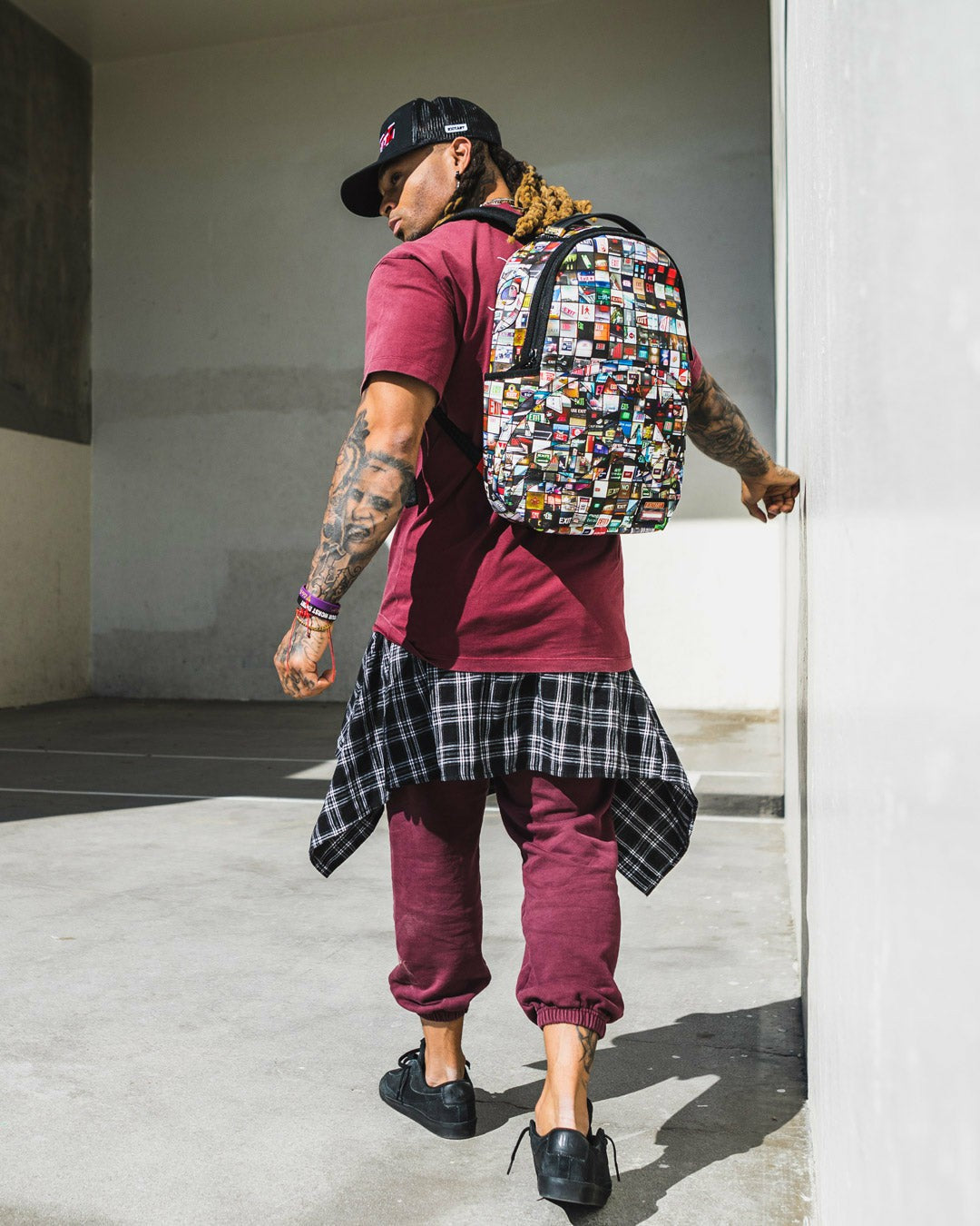 Sprayground - EXIT ART COLLAB BACKPACK (DLXV)