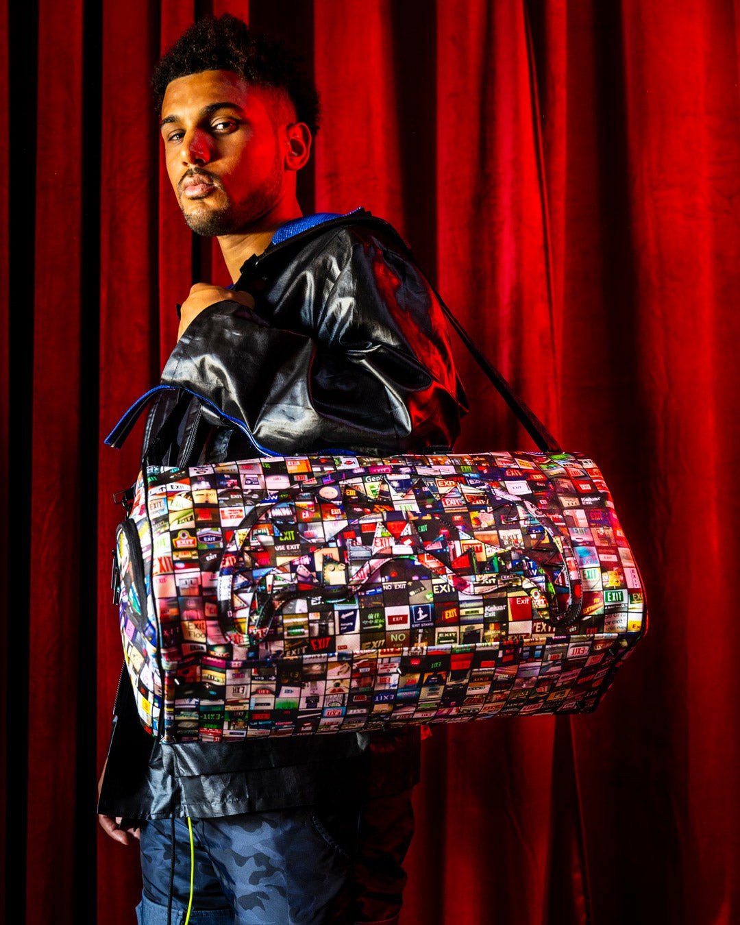 Sprayground - EXIT ART COLLAB DUFFLE