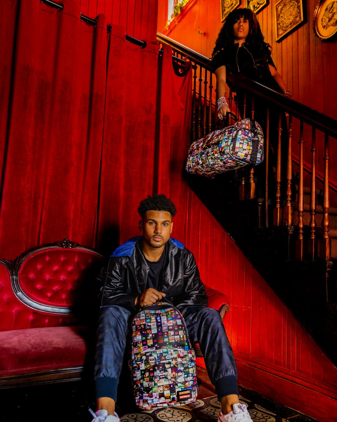 Sprayground - EXIT ART COLLAB DUFFLE