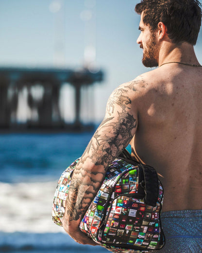 Sprayground - EXIT ART COLLAB DUFFLE