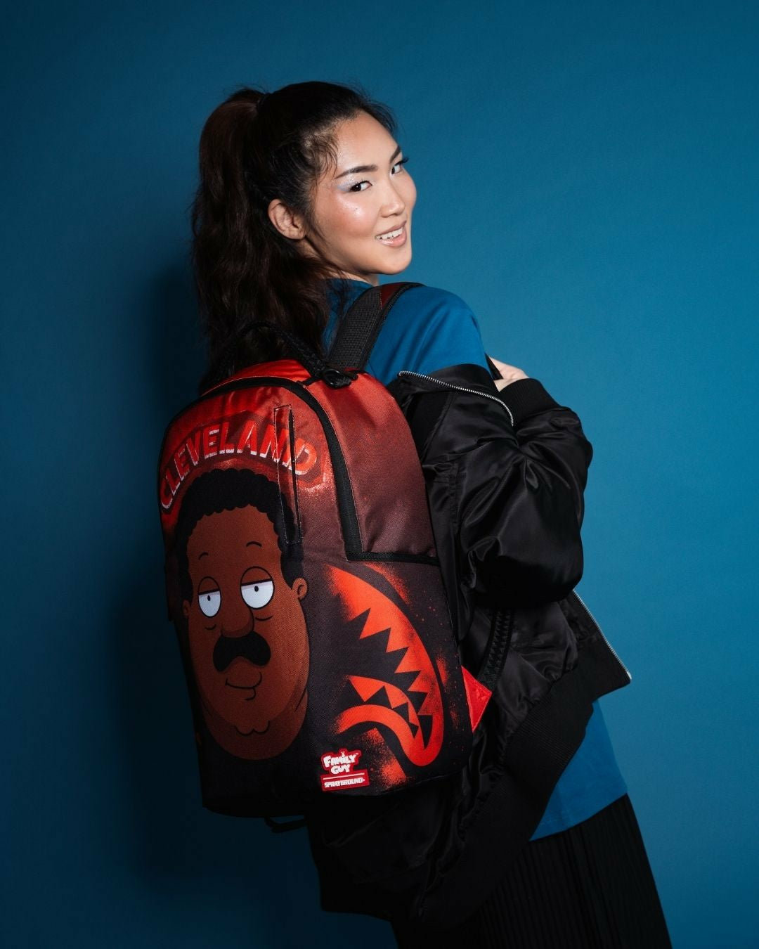 Sprayground - CLEVELAND SHARK FAMILY GUY DLXSR BACKPACK