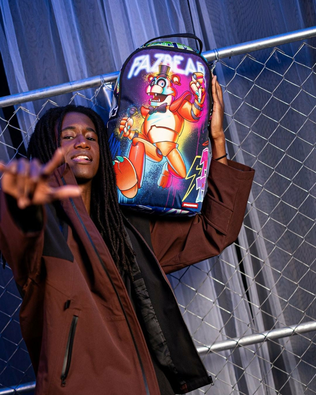 Sprayground - FIVE NIGHTS AT FREDDY'S: GLAMROCK ROCKOUT DLXSR BACKPACK