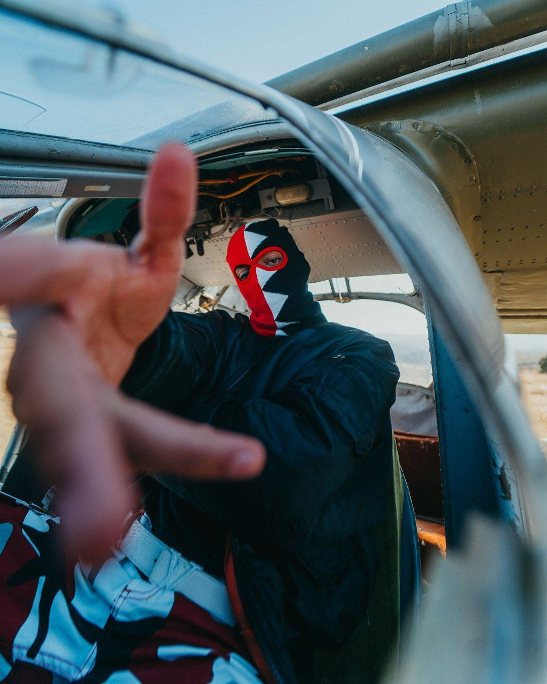 Sprayground - VERTICAL SHARK SKI MASK