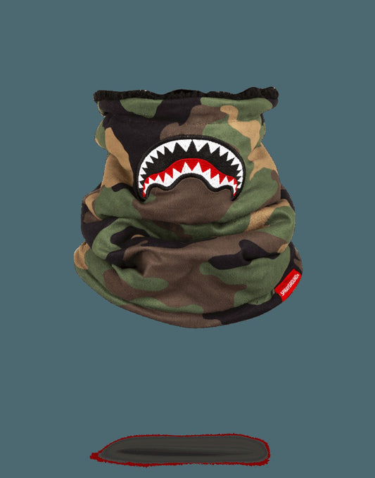 Sprayground - CAMO SHARK NECK WARMER
