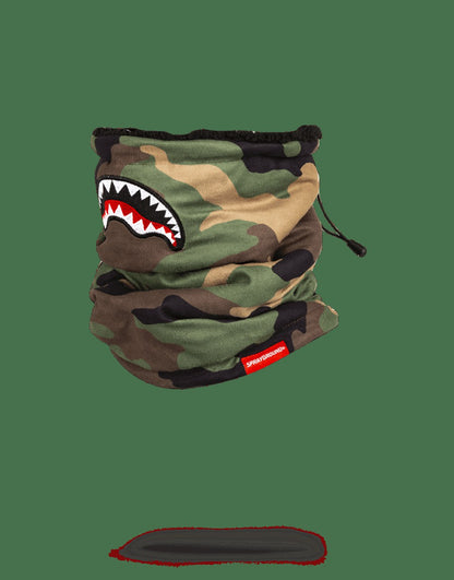 Sprayground - CAMO SHARK NECK WARMER