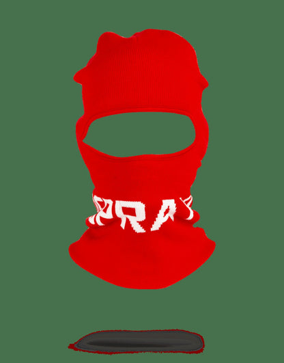 Sprayground - RED SPRAYGROUND LOGO SKI MASK