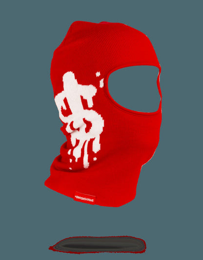 Sprayground - MONEY DRIP SKI MASK (RED)