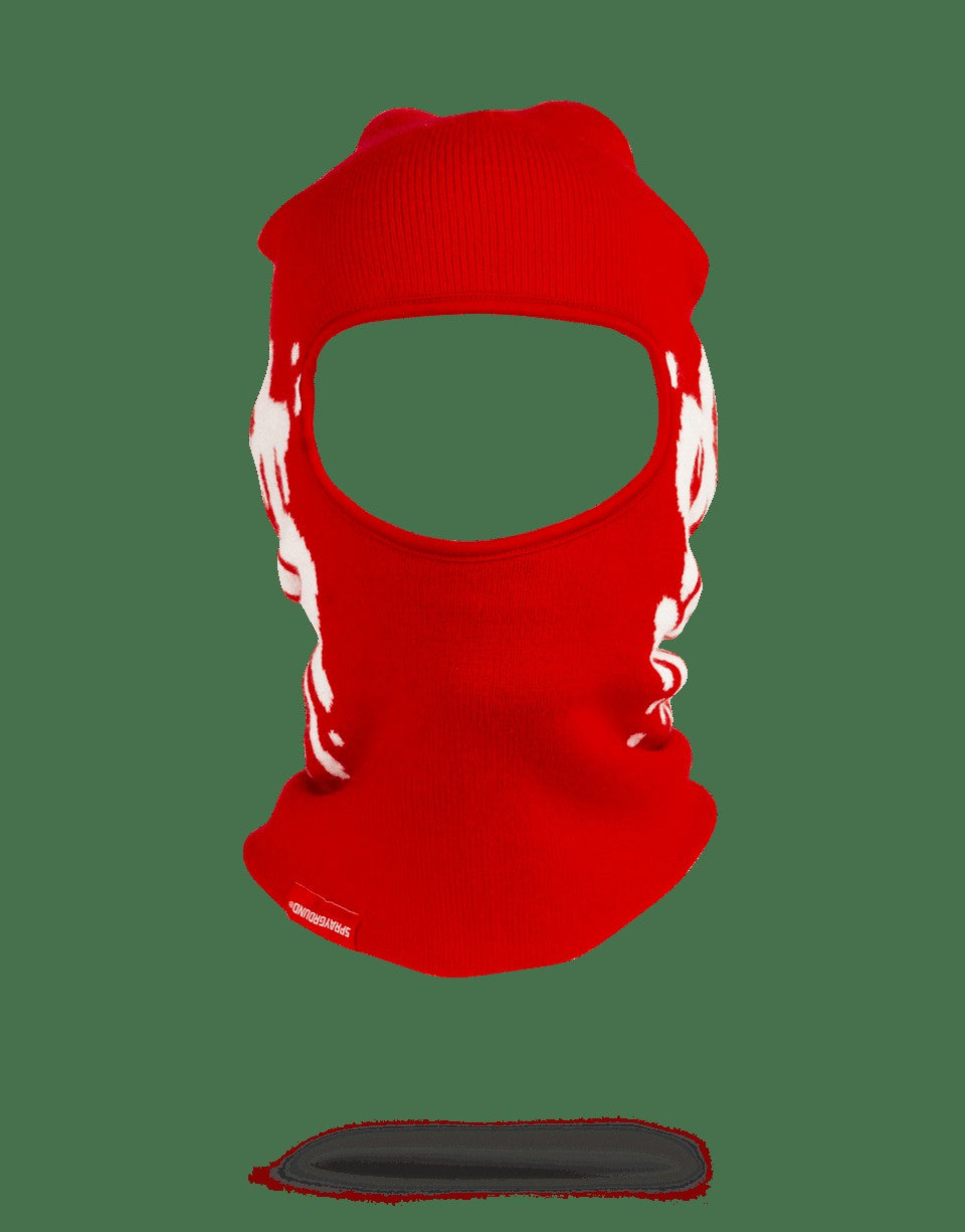 Sprayground - MONEY DRIP SKI MASK (RED)